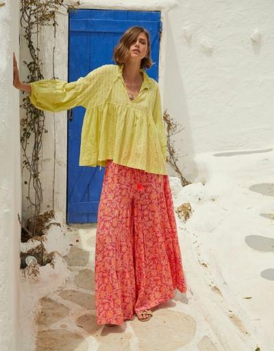 Pantalón Floral