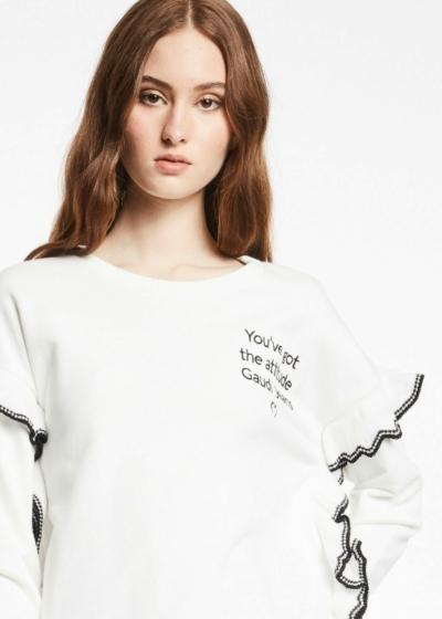 Sudadera Gaudí Volantes