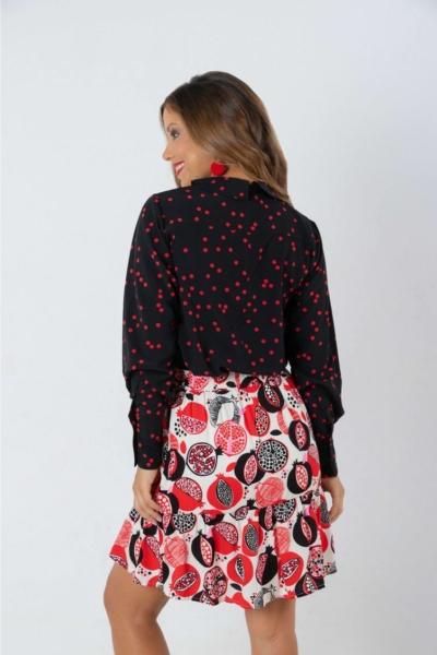 Blusa Lolina Cuello Motas Explosive