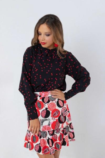 Blusa Lolina Cuello Motas Explosive