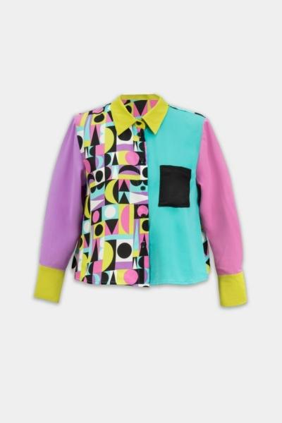 Camisa Lolina Crop Herbin