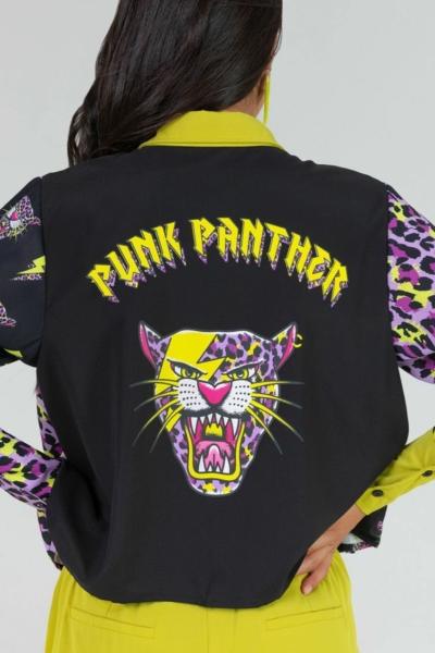 Camisa Crop Punk