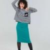 Camiseta de corte crop