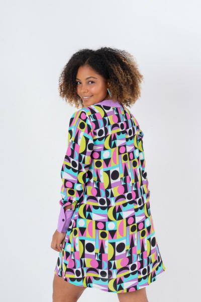 Vestido Cuello - Herbin Lolina