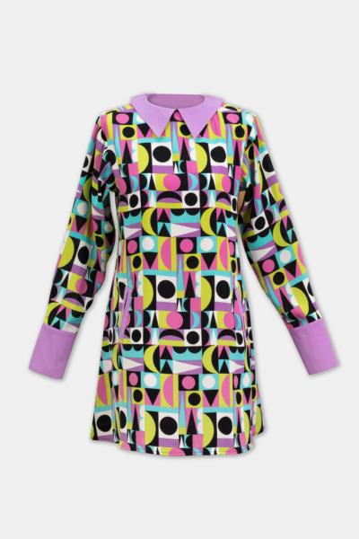 Vestido Cuello - Herbin Lolina