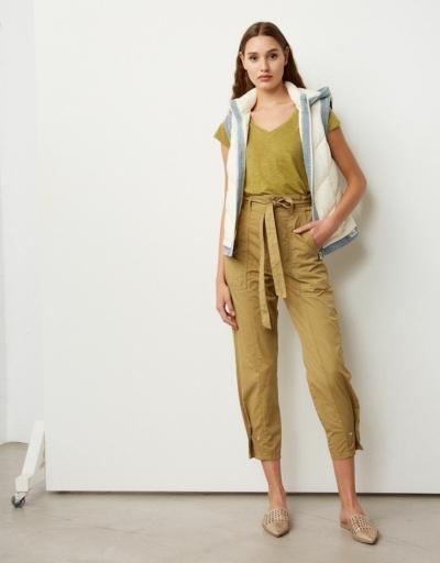 Chaleco Detalle Denim BSB