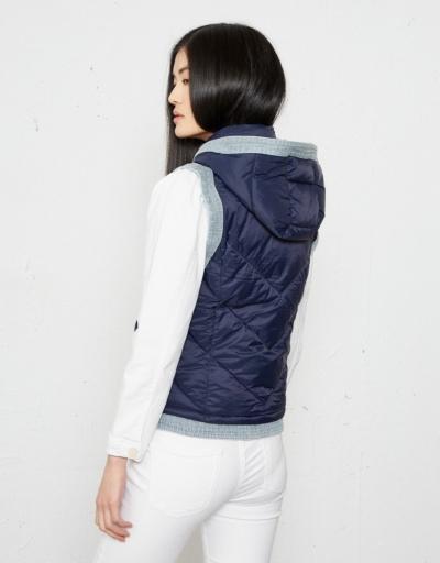 Chaleco Detalle Denim BSB