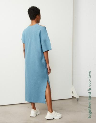 Vestido Midi Hombro Abierto BSB
