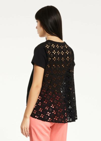 Camiseta Bordado Encaje Gaudí