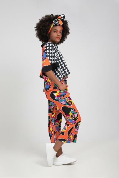 Camisa Oversize Crop - África Lolina