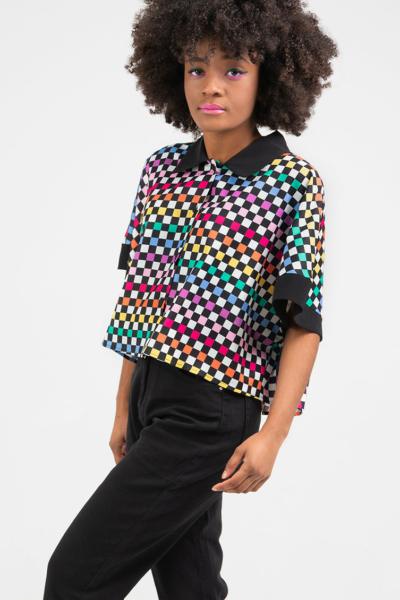 Camisa Oversize Crop - Befree Lolina