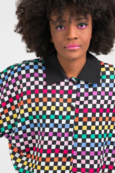Camisa Oversize Crop - Befree Lolina