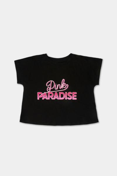 Camiseta Crop - Pink Paradise Lolina