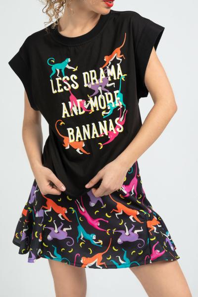 Camiseta Sisa Rib - Less Drama Lolina