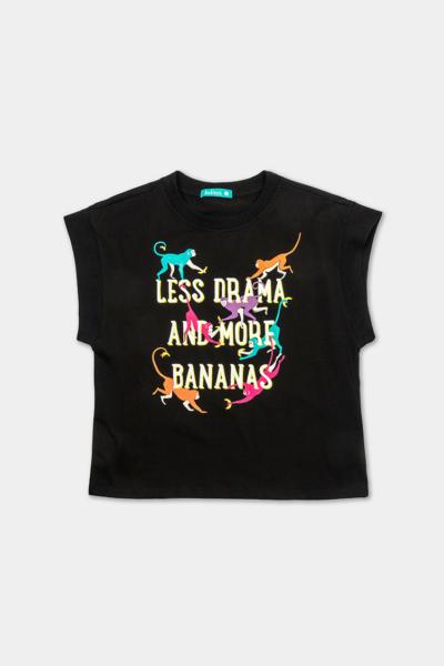Camiseta Sisa Rib - Less Drama Lolina