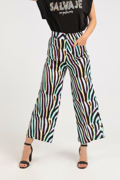 Pantalón Ancho Bolsillos - Salvaje Me Gustas Más Lolina