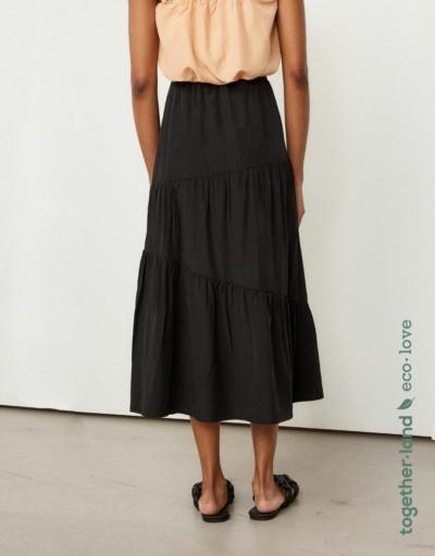 Falda Midi Volantes BSB