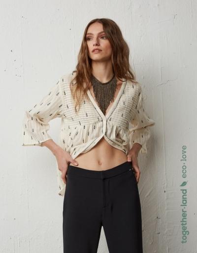 Blusa Semitransparente BSB