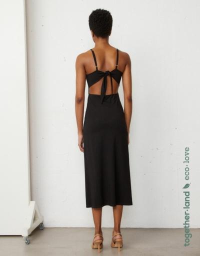 Vestido Espalda Abierta BSB