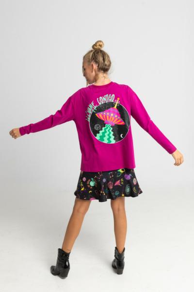 Camiseta Oversize De Otro Planeta Lolina