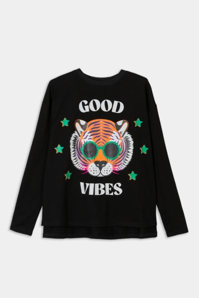 Camiseta Oversize - Good Vibes Lolina