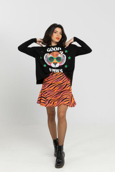 Camiseta Oversize - Good Vibes Lolina