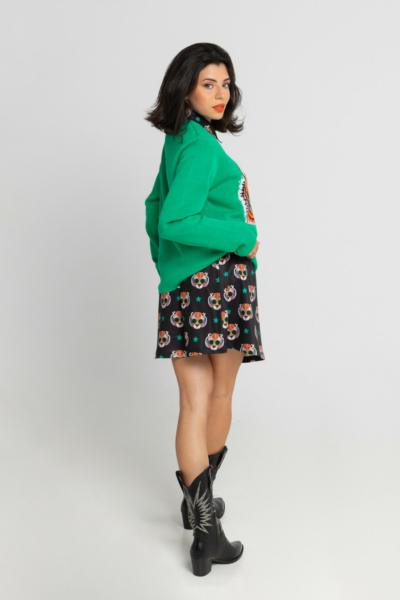 Falda Trapecio Good Vibes Lolina