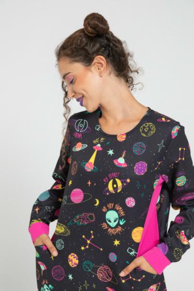 Vestido Corte A Bolsillos - De Otro Planeta Lolina