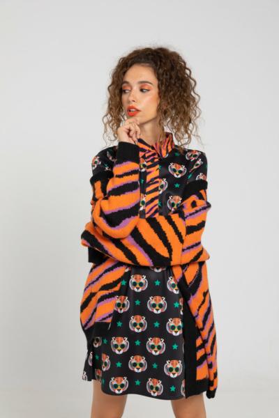 Vestido Corte Cuello A Good Vibes Lolina