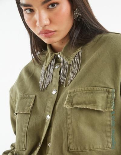 Camisa Strass BSB