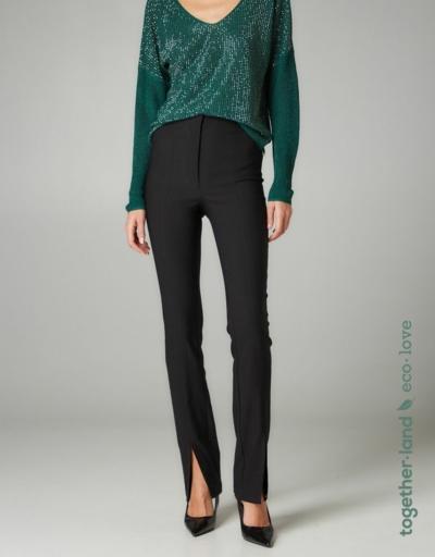 Pantalón Ajustado Con Aberturas BSB