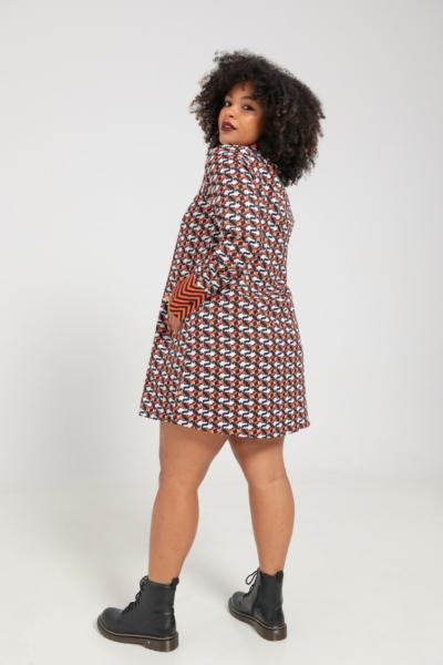 Vestido Cuello Corte A-Calentita Me Tienes Lolina