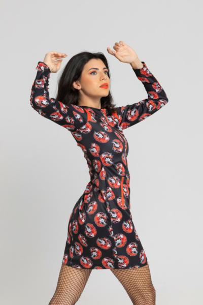 Vestido Tubo Cremalleras- Calentita Me Tienes Lolina