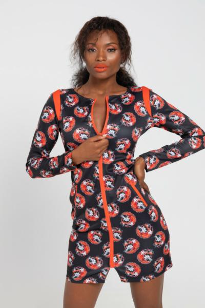 Vestido Tubo Cremalleras- Calentita Me Tienes Lolina