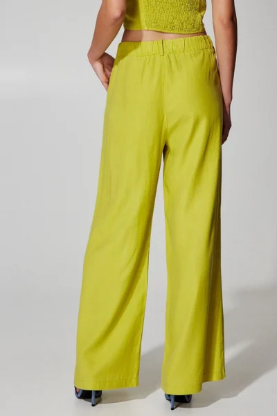 Pantalones Anchos Tiro Alto BSB