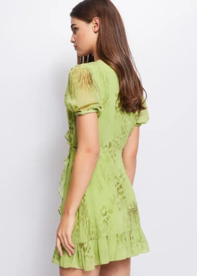 Vestido Georgette Estampado Gaudí