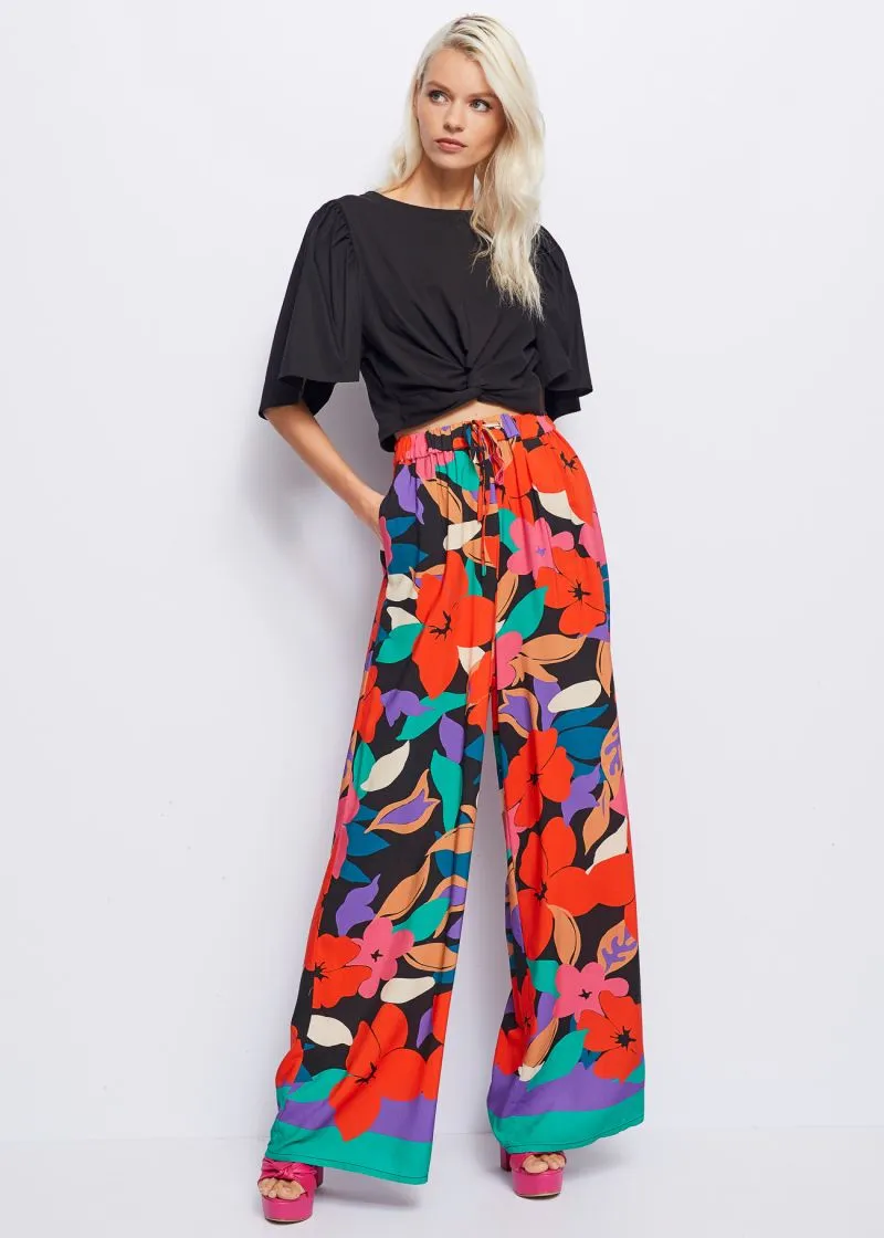 Pantalón Estampado Floral Gaudí, Moda para mujer Gaudí