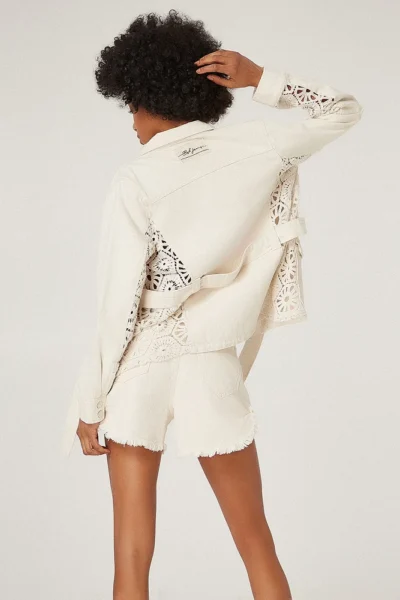 Chaqueta Encaje Crochet BSB