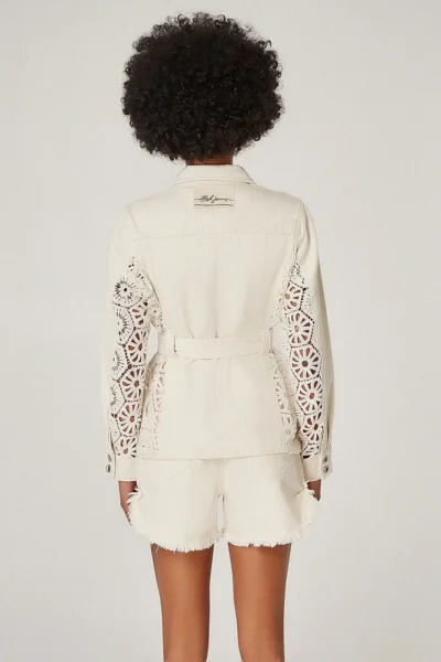 Chaqueta Encaje Crochet BSB