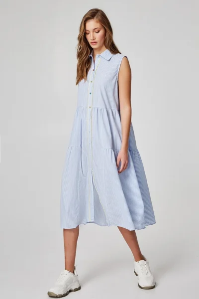 Vestido Camisero Midi BSB