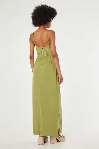 Vestido V Dorada BSB