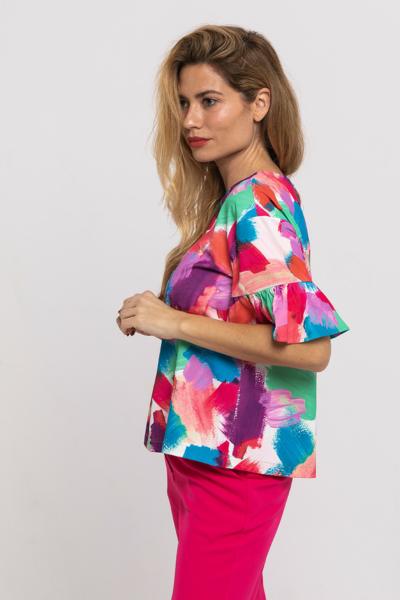 Blusa Manga Volantes - No Me Riega Lolina