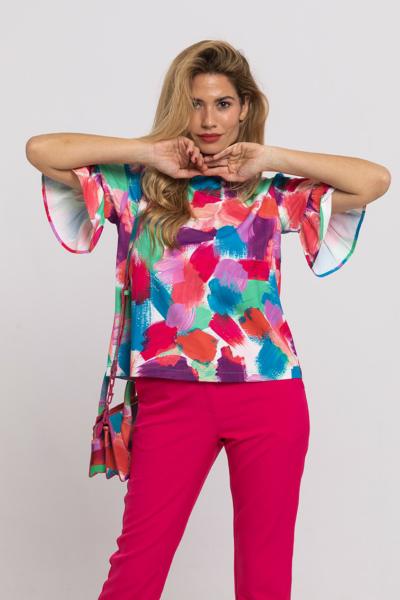 Blusa Manga Volantes - No Me Riega Lolina