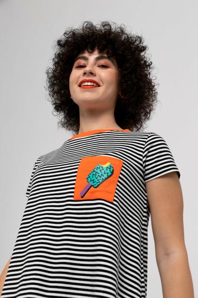 Camiseta Corte A - Polos Opuestos Lolina