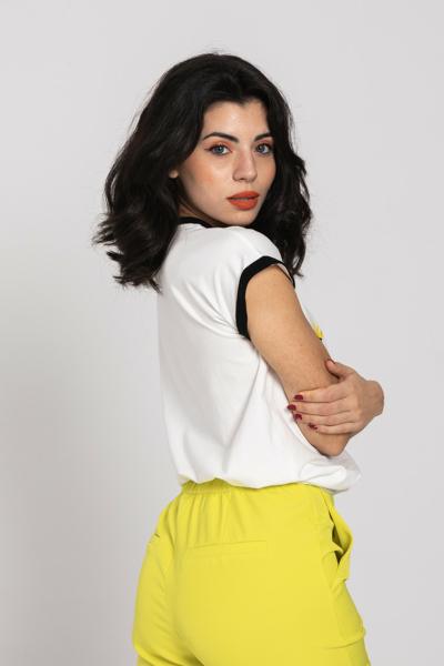 Camiseta Ribetes - Polos Opuestos Lolina