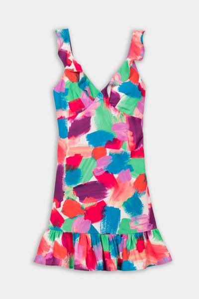 Vestido Tirante Volante - No Me Riega Lolina