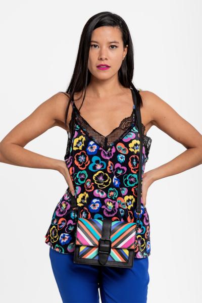 Bandolera Hebilla- No soy mujer Florero Lolina