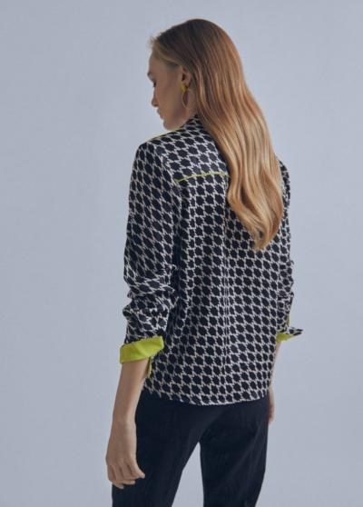 Camisa Detalle Flúor By Maite