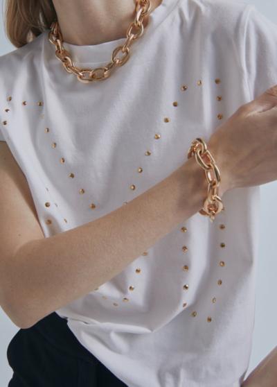 Camiseta M Detalle Strass By Maite