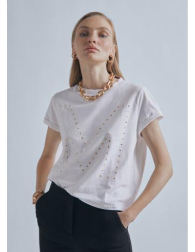 Camiseta M Detalle Strass By Maite